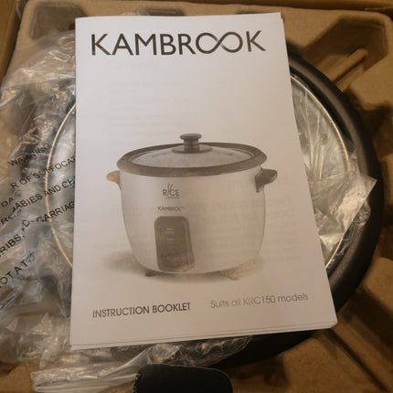 Kambrook Rice Express 5 Cup Rice Electric Pot Cooker KRC150WHT