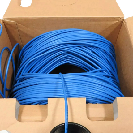 Monoprice 1000FT 24AWG Cat5e 350MHz UTP Solid_ Plenum (CMP)_ Bulk Ethernet Bare