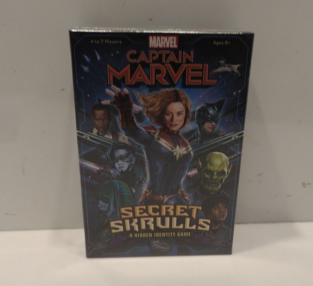 Marvel Captain Marvel Secret Skrulls A Hidden Identity Card Game