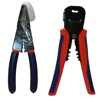 WORKPRO Wire Stripper Set, 8-Inch Multi-Tool Stripper and 8-Inch Self-Adjusting
