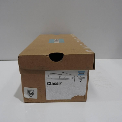 TOMS Women's Heritage Canvas Original, Marine Blue Heritage Canvas - 7 US