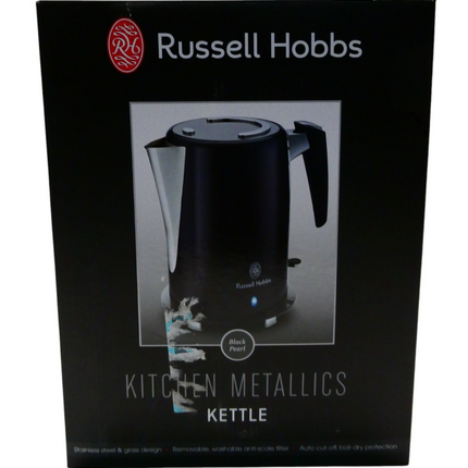 Russell Hobbs Kitchen Metallis Kettle 19250BLKAU