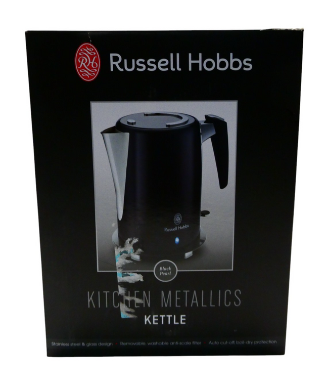Russell Hobbs Kitchen Metallis Kettle 19250BLKAU