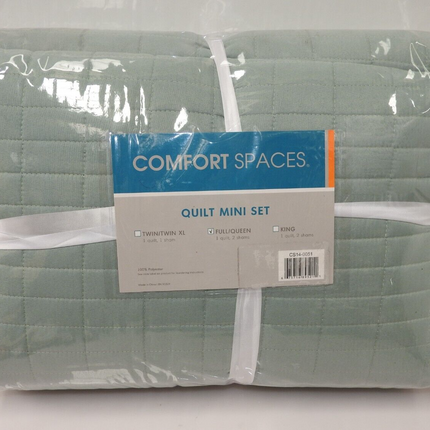 Comfort Spaces Quilt Mini Set 3 Piece