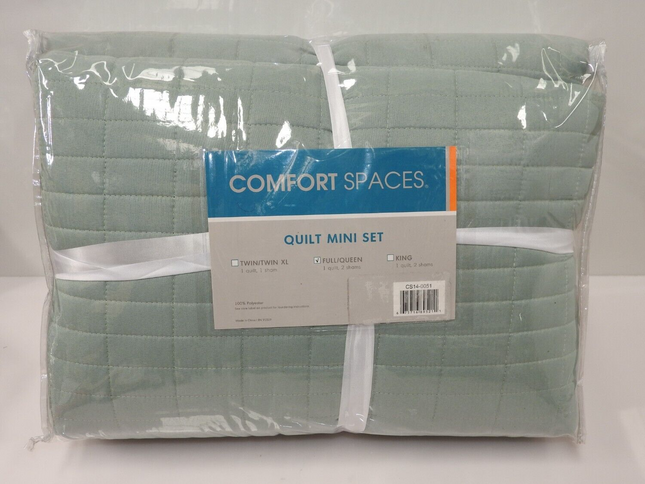 Comfort Spaces Quilt Mini Set 3 Piece