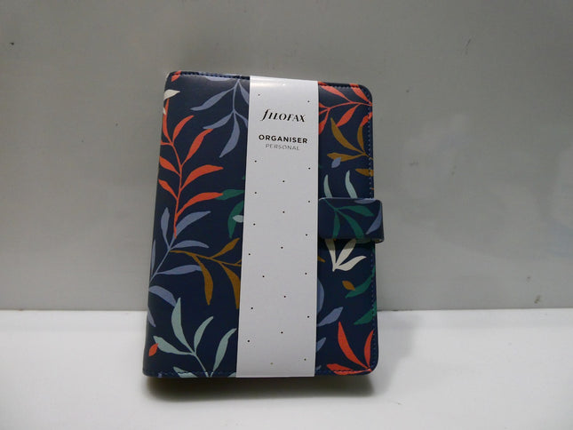 Filofax A5 Botanical Organiser - Blue