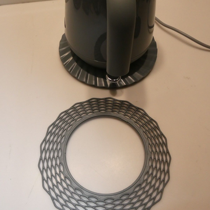 De'Longhi Eclettica Kettle KBY2001G, Classic Style Electric Kettle - Grey