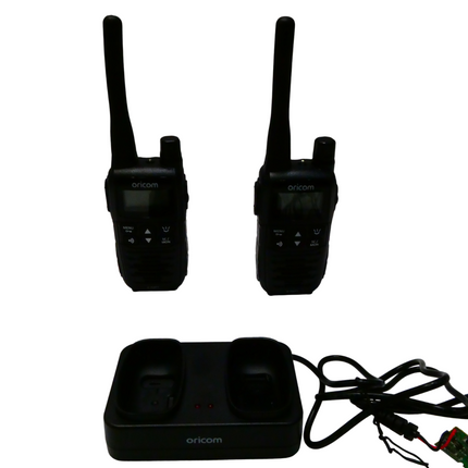 Oricom UHF2400 2 Watt Handheld UHF CB Radio Twin Pack