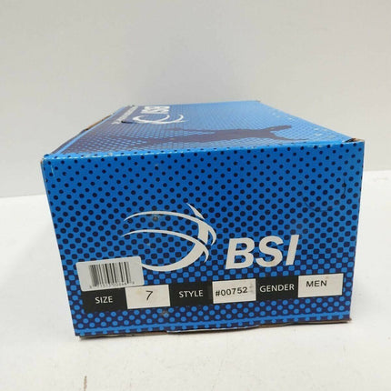 BSI Men's 752 Bowling Shoe, Black/Grey, Size - 7