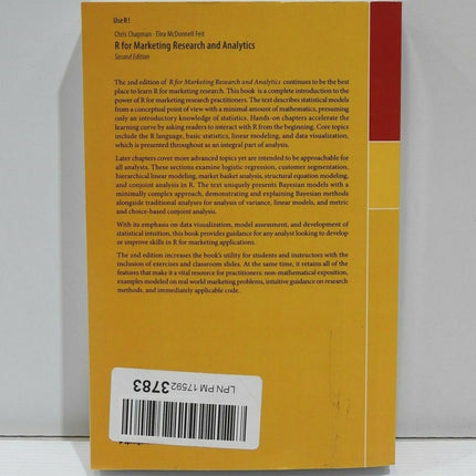 R for Marketing Research and Analytics (Use R!) by Chapman, Christopher N
