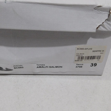 Sempre Di Women’s Tomaia Amalfi Salmon, Tacco, Size - 39