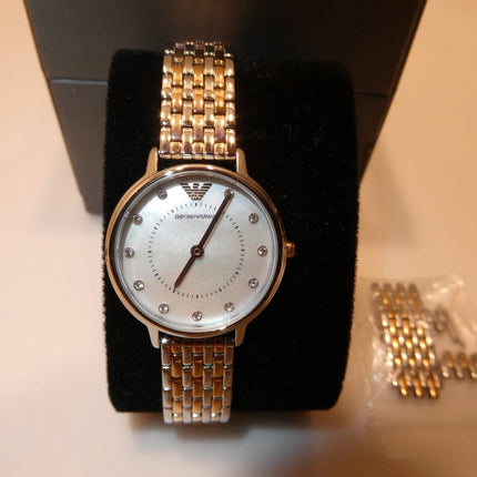 Emporio Armani Quartz Women's Watch AR11094 (Need New Battery)