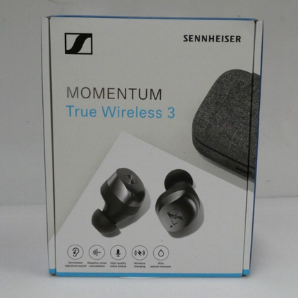 Sennheiser MOMENTUM True Wireless 3 Noise Cancelling Headphones - Graphite