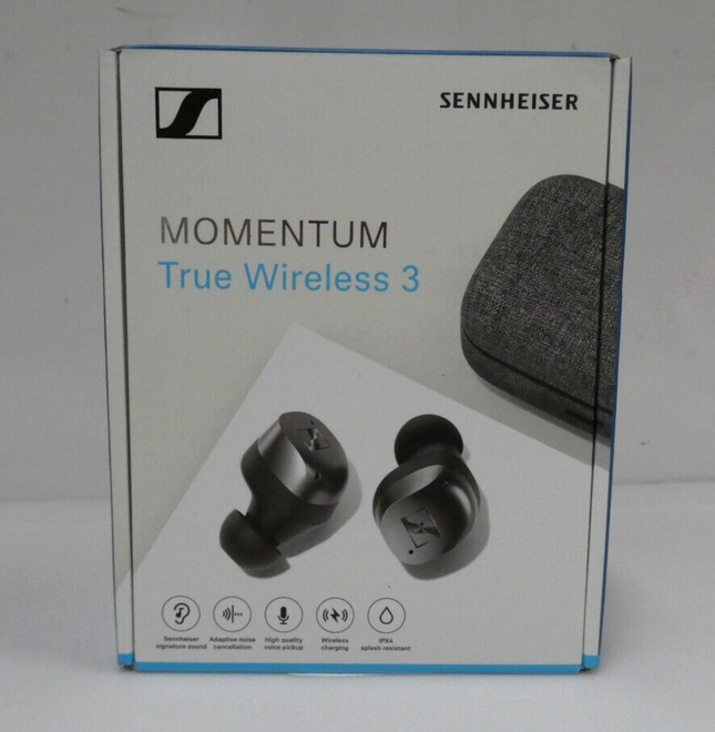 Sennheiser MOMENTUM True Wireless 3 Noise Cancelling Headphones - Graphite