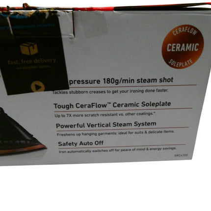 Sunbeam Pro Steam Ceraflow Sonic Iron SRC4700 - Black/Brown