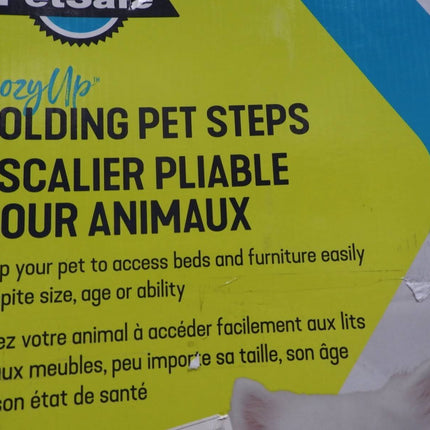 PetSafe CozyUp Folding Dog Stairs - Pet Stairs for Indoor/Outdoor