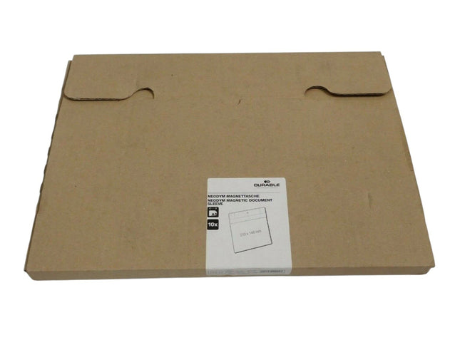 Durable Logistics Pockets Neodym Magnetic Sleeve, A5, Landscape, Pack of 10