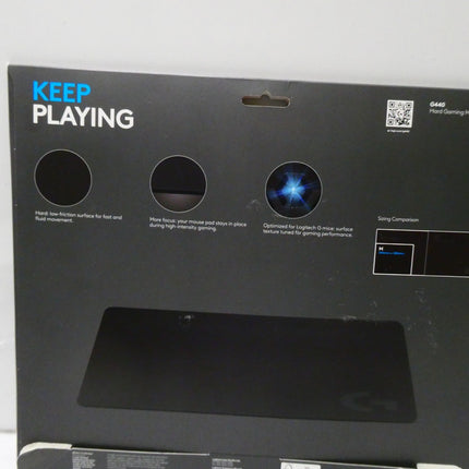 Logitech G440 Hard Gaming Mouse Pad (Black)