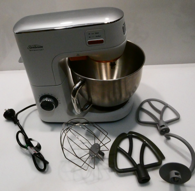 Sunbeam MXM7000WH 600W Mixmaster HeatSoft Planetary Stand Mixer - Sliver