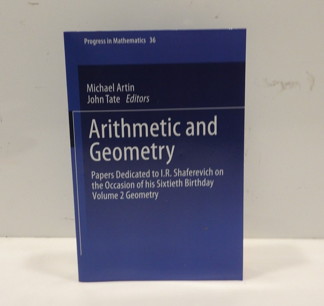Arithmetic and Geometry: Papers Dedicated to I.R. Shafarevich on the Occasion of