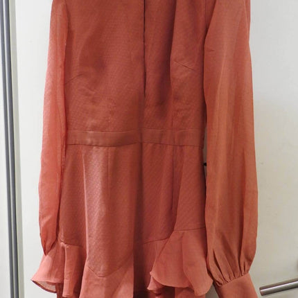 Cooper St Women's Briar Rose Long Sleeve Dress, Cinnamon Red, Size - 10