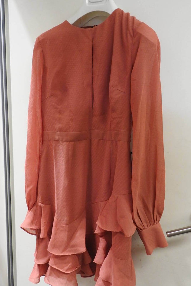 Cooper St Women's Briar Rose Long Sleeve Dress, Cinnamon Red, Size - 10