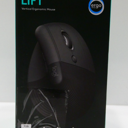 Logitech Lift Wireless Vertical Mouse - Graphite