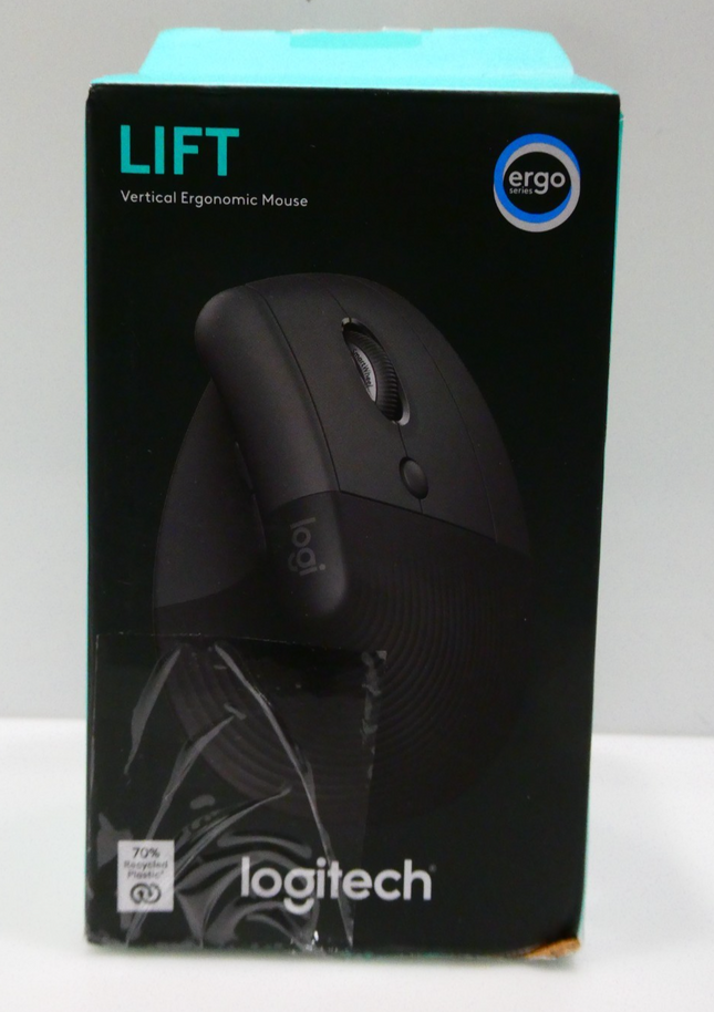 Logitech Lift Wireless Vertical Mouse - Graphite