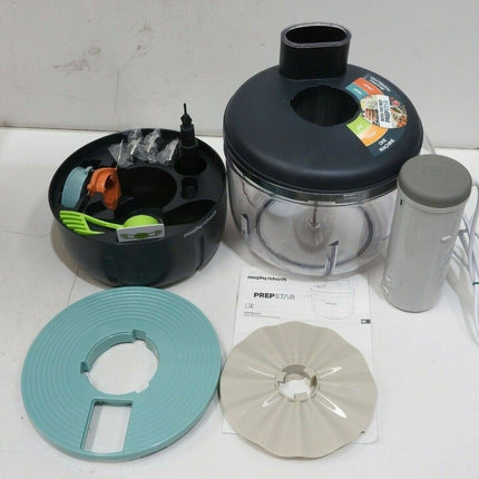 Morphy Richards PrepStar Compact Food Processor 4L, Grey (401014)