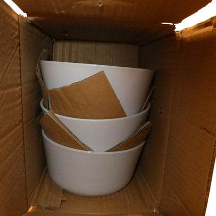 Stone + Lian Celina Stoneware 16-Piece Dinnerware Set White - BLB1361