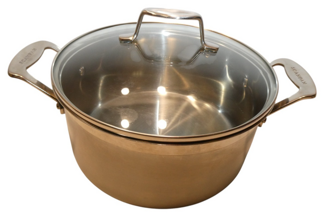 Scanpan Impact 24cm/4.8L Dutch Oven - Silver