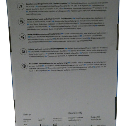 Sennheiser RS175 Over the Head Headphones - Black