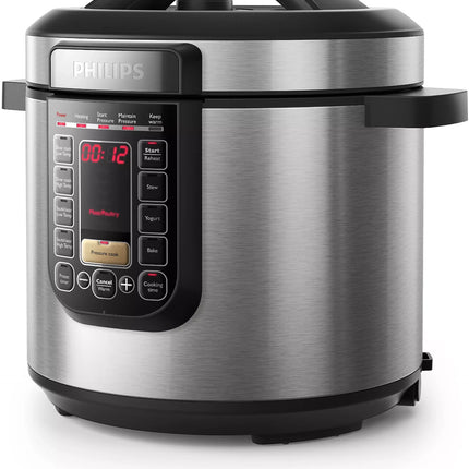 Philips (HD2237/72) Viva Collection All-in-One Multicooker 1300 W - Silver