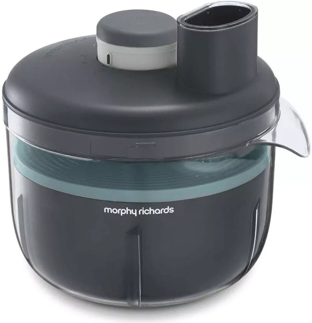 Morphy Richards PrepStar Compact Food Processor 4L, Grey (401014)
