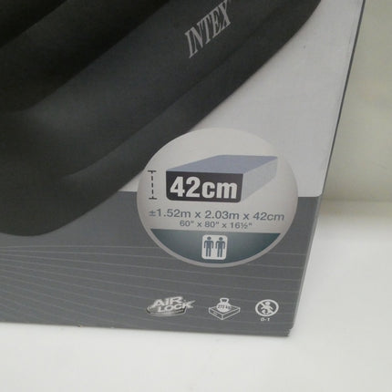 Intex Dura-Beam Plus Series Essential Rest Airbed with Internal Electric Pump
