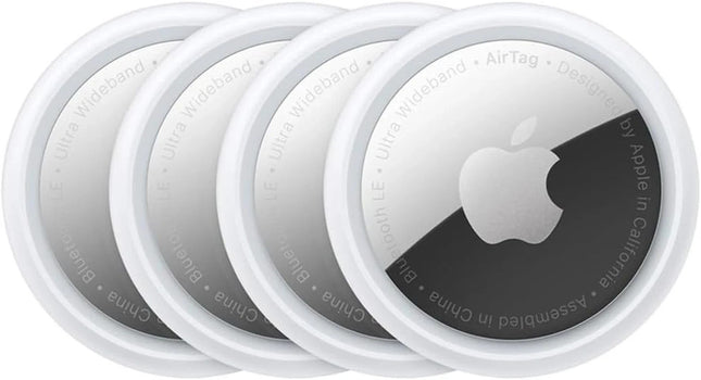 Apple Airtag (4 Pack) Track and Find Your Keys, Wallet, Luggage, Backpack & More