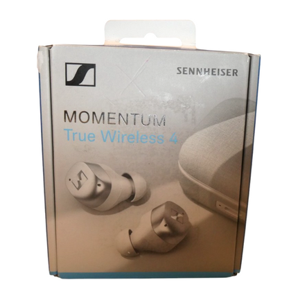 Sennheiser Momentum True Wireless 4 In-Ear Headphones (White Silver)