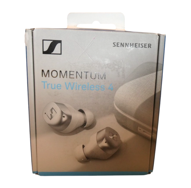Sennheiser Momentum True Wireless 4 In-Ear Headphones (White Silver)