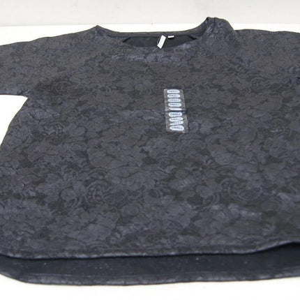 Calvin Klein Jeans Women's Coated Lace Top - Small