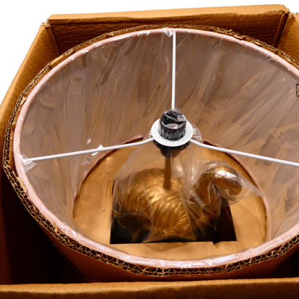 Lexi Flamingo Standing Table Lamp - Gold