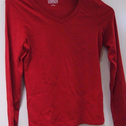 35 x Ellen Tracy Woman's Full T-Shirt RED T-Shirt Size - M