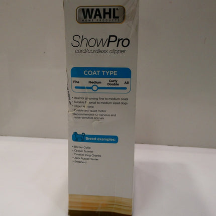 Wahl Cordless Lithium ShowPro Pet Clipper - White