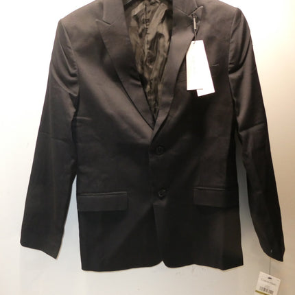 Calvin Klein Boys' Black Suit Set - Blazer & Trousers - Size 14
