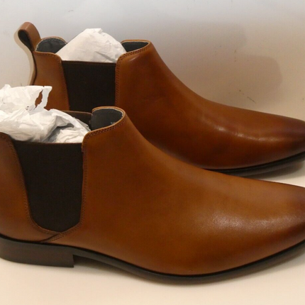 Julius Marlow Men's Kick Chelsea Boot, Cognac, UK 7/US 8