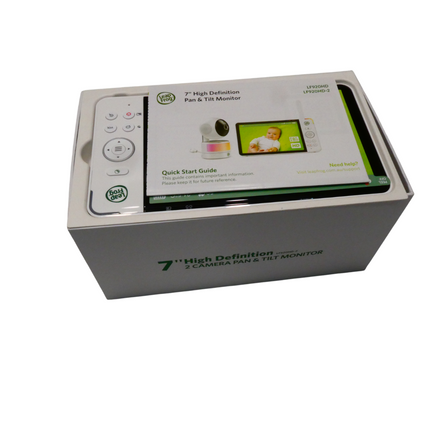 Leapfrog LF920HD 7" 2-Camera Full Colour Pan & Tilt Video Baby Monitor