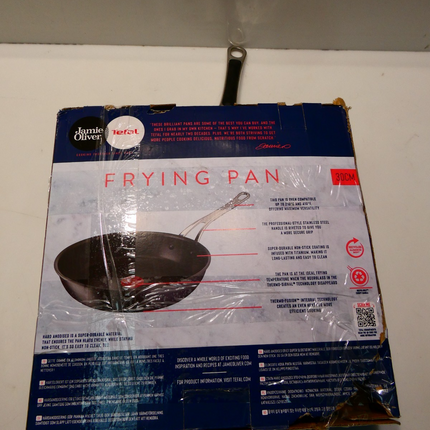 Tefal by Jamie Oliver Cooks Classic Induction Hard Anodised Frypan, 30cm, H91207