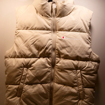 Champion Women's Rochester Puffer Vest, Smoked Sand, Small