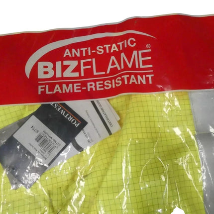 Portwest Mens Bizflame Hi-Vis Multi Lite Rain Jacket, Yellow, 3X-Large