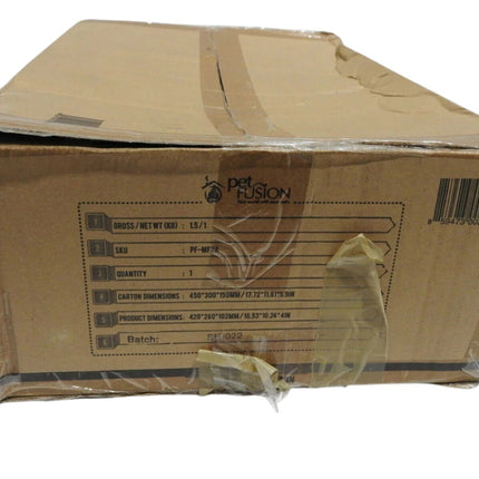 PetFusion Elevated Pet Feeder in Anodized Aluminum (Short 4"). 3 US Food Grade S