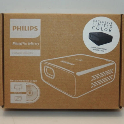 Philips PicoPix Micro Projector LED DLP Wi-Fi Screen Mirroring